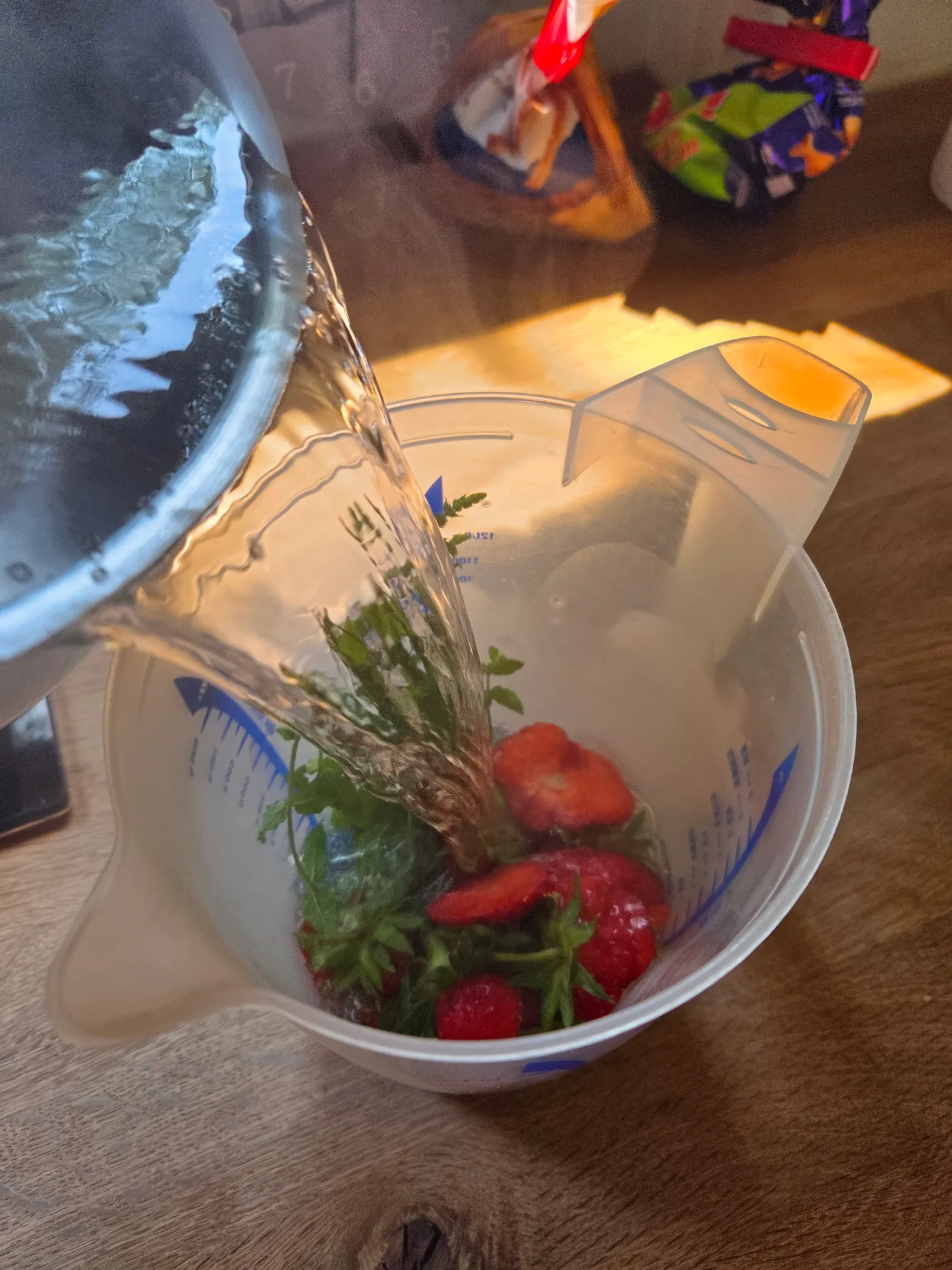 Heisses Wasser drüber