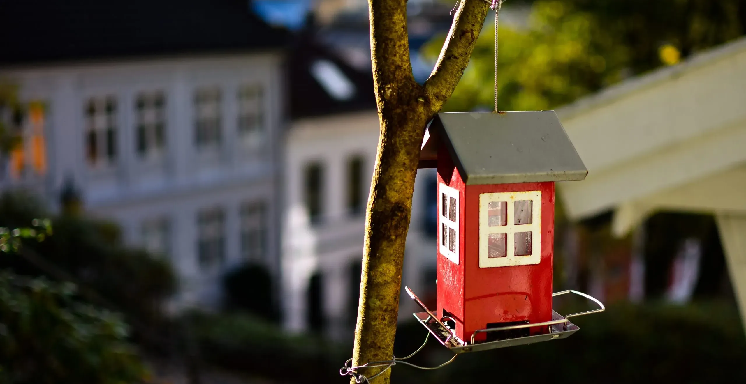 Wir hängen etwas in der Luft